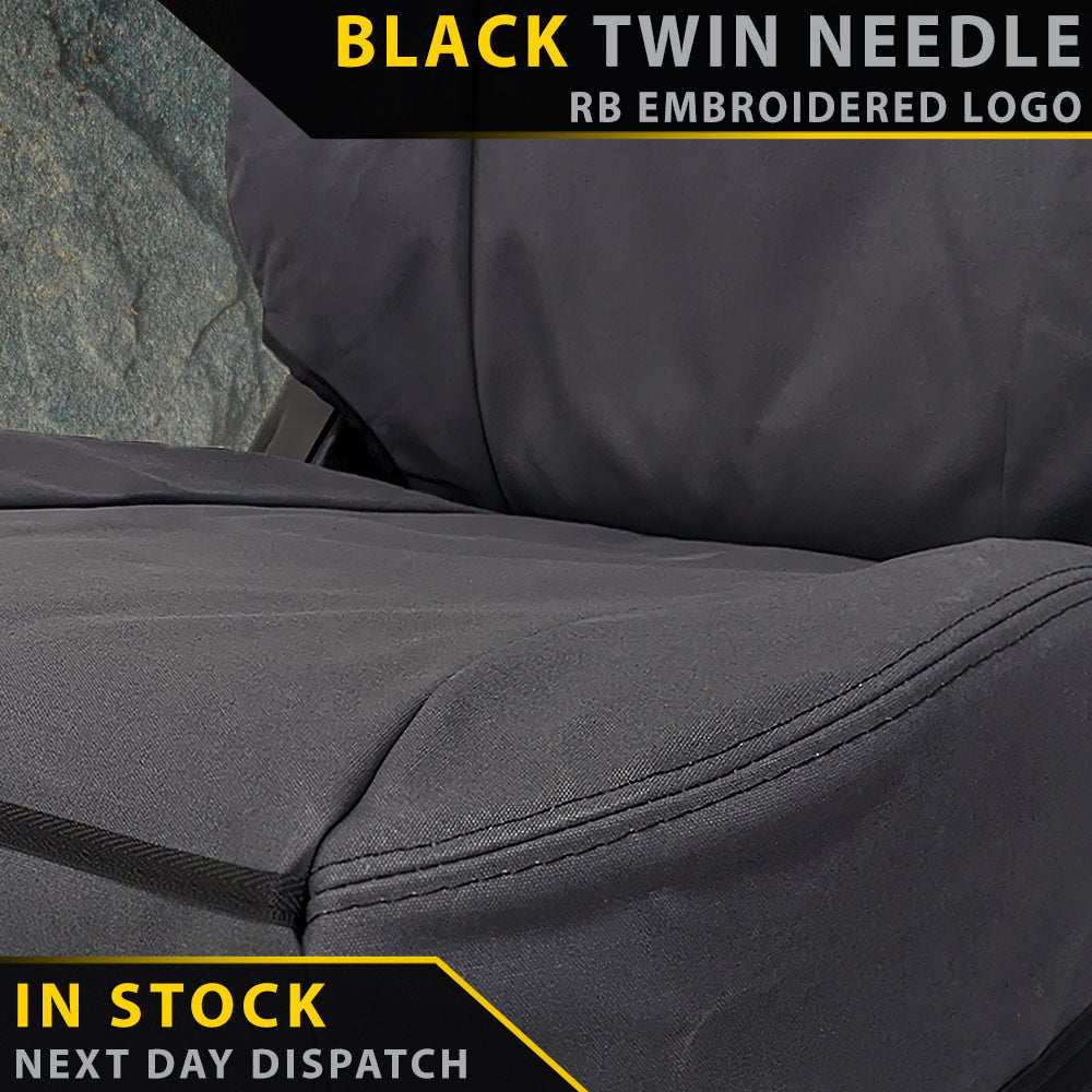 Ford Ranger T6.2 XL, XLS & Black Edition Heavy Duty XP7 Canvas 2x Front Seat Covers (Available)