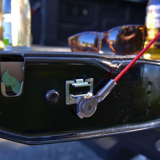 Introducing the RA 4x4 Tailgate Bottle Opener.