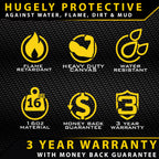 Ford Ranger T6.2 XL, XLS & Black Edition Heavy Duty XP7 Canvas Console Lid (Made to Order)