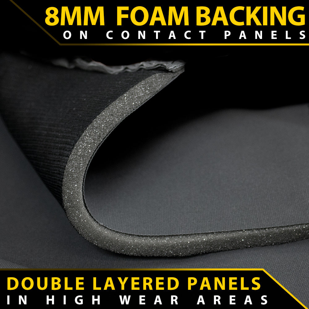 Ford Ranger T6.2 Wildtrak, Wildtrak X & Platinum XP7 Rear Row Seat Covers (In Stock)