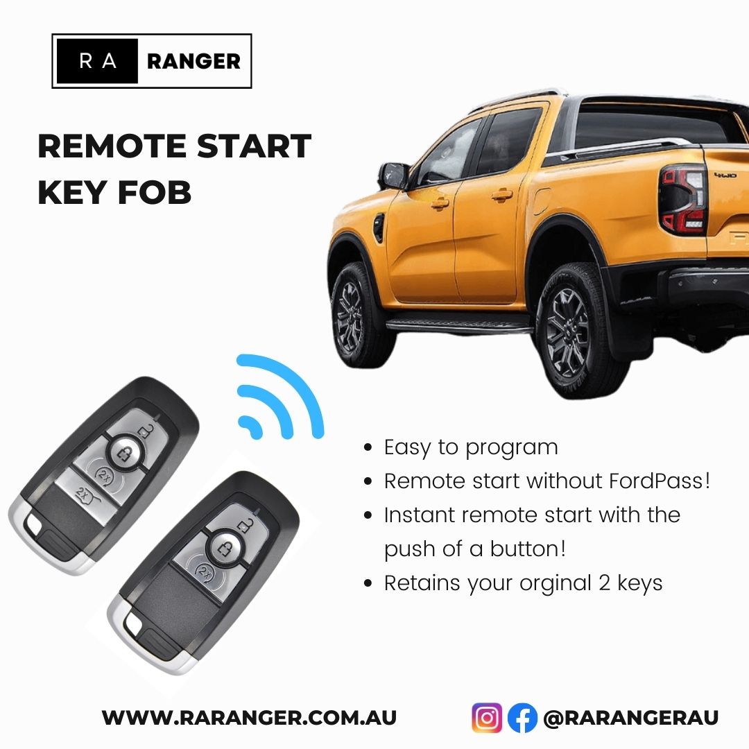 NextGen Ranger, Raptor & Everest 2022+ Remote Start Key FOB – RA Ranger