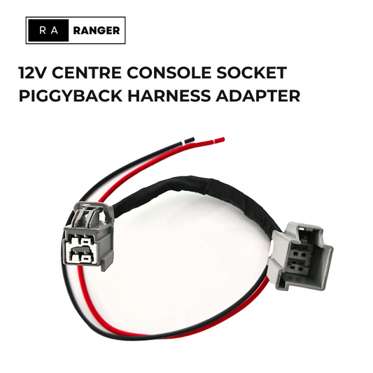 12v Centre Console Socket Piggyback Harness Adapter For NextGen Ranger