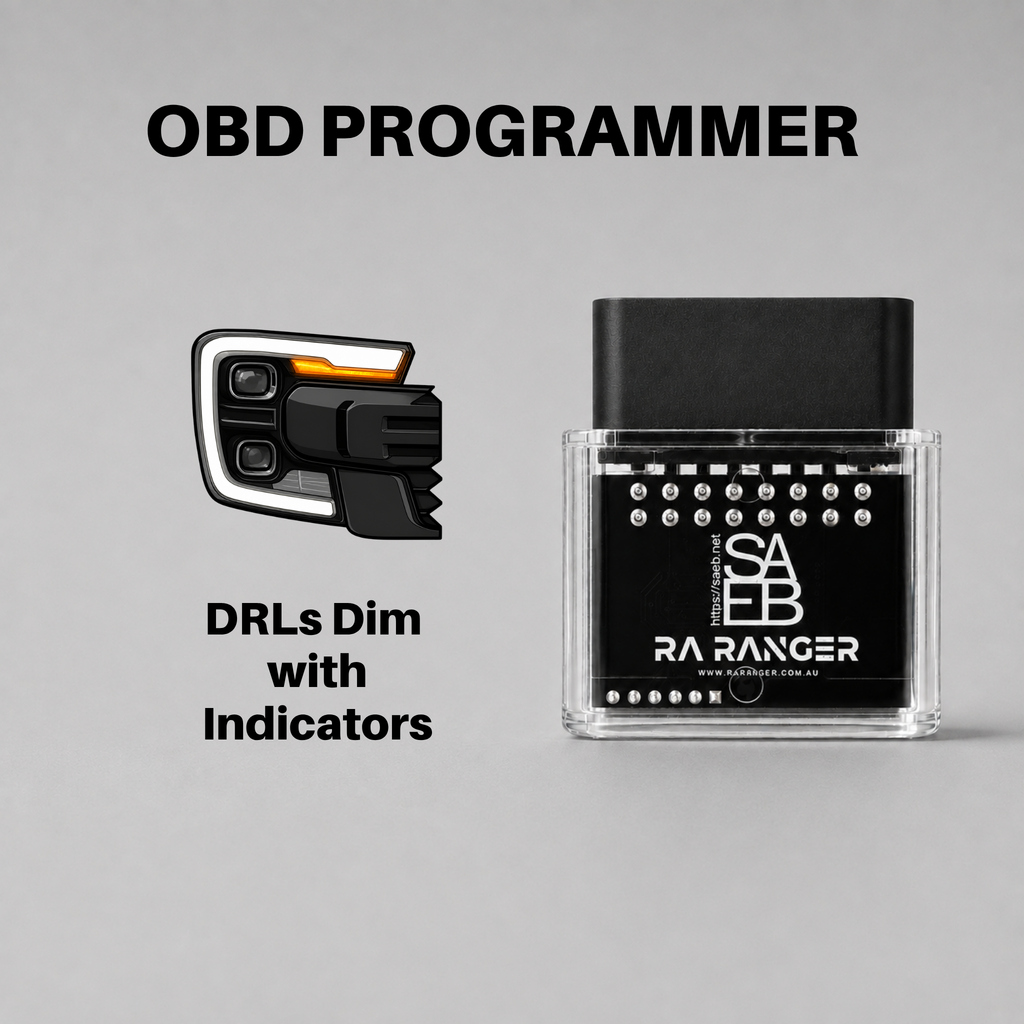 DRL On with Indicator (Dim) Programmer - Next Gen Ranger, Raptor & Everest