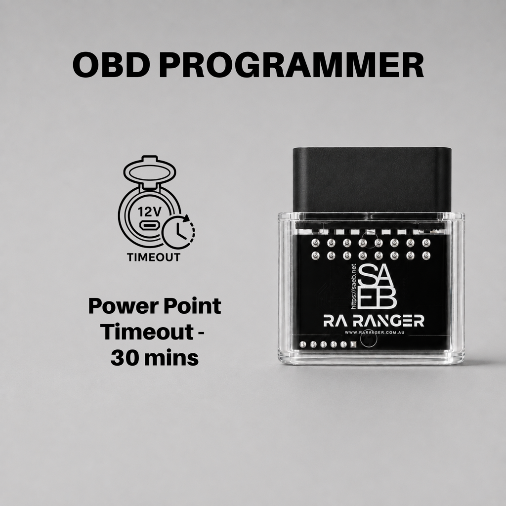 12V Power Outlet 30 Minute Timeout Programmer - Next Gen Ranger, Raptor & Everest