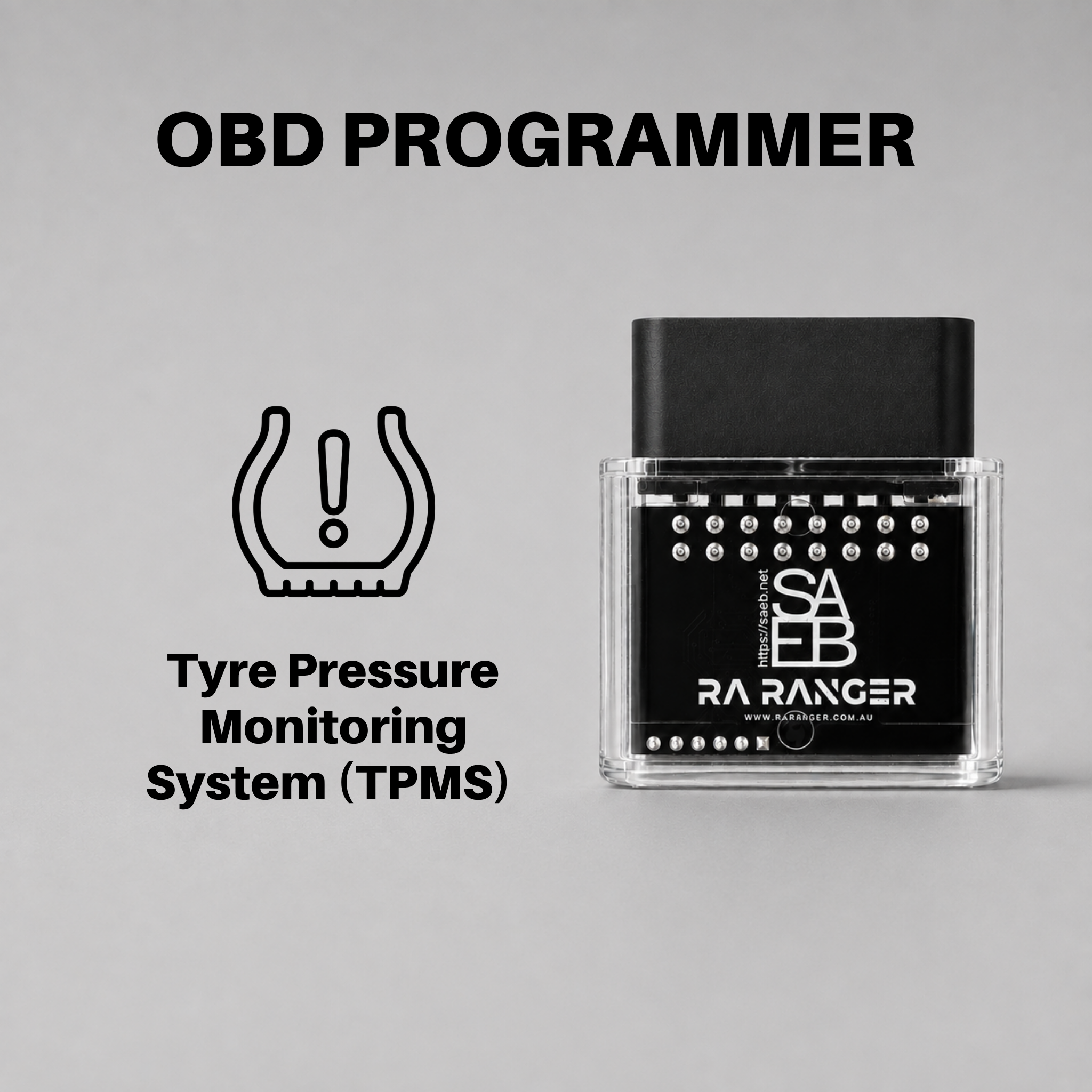 Tyre Pressure Monitoring System (TPMS) Programmer - Next Gen Ranger & Everest