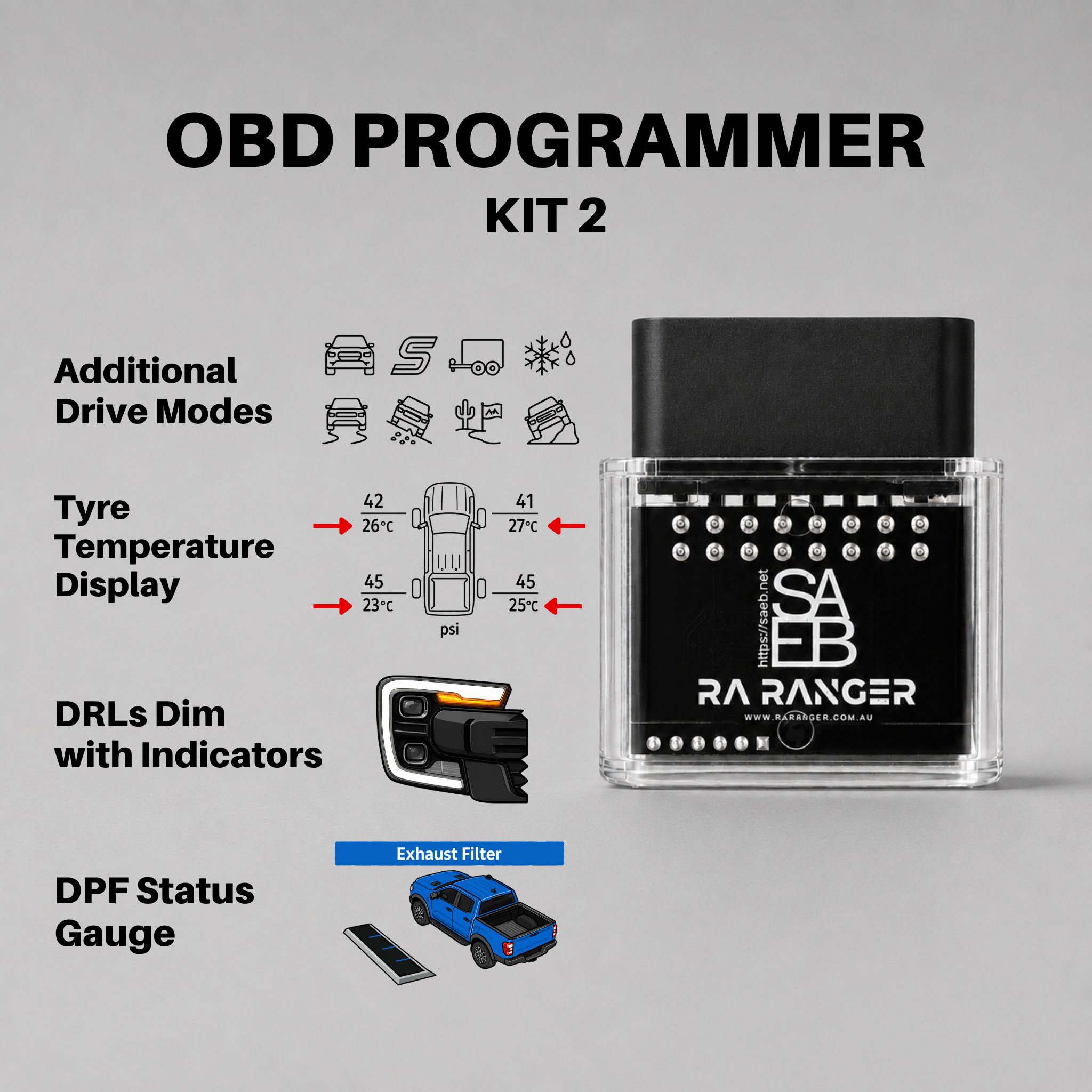 OBD Programmer Kit 2 - Next Gen Ranger, Everest