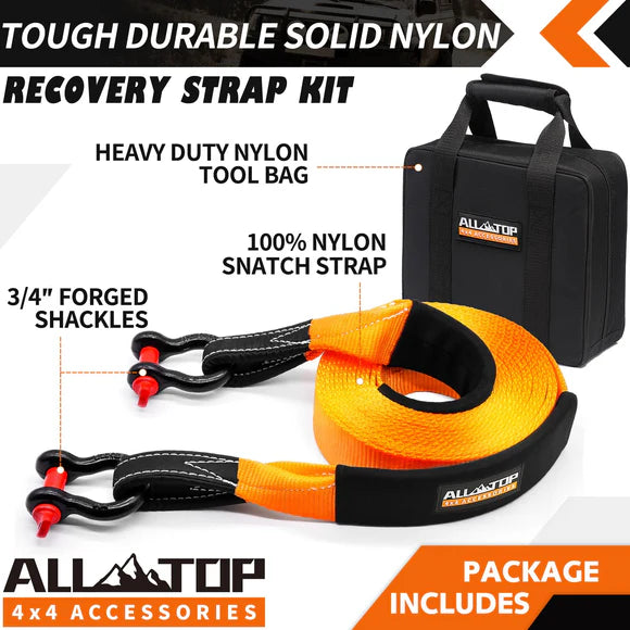 Recovery Strap Kit with Shackles