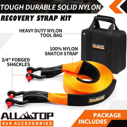 Recovery Strap Kit with Shackles