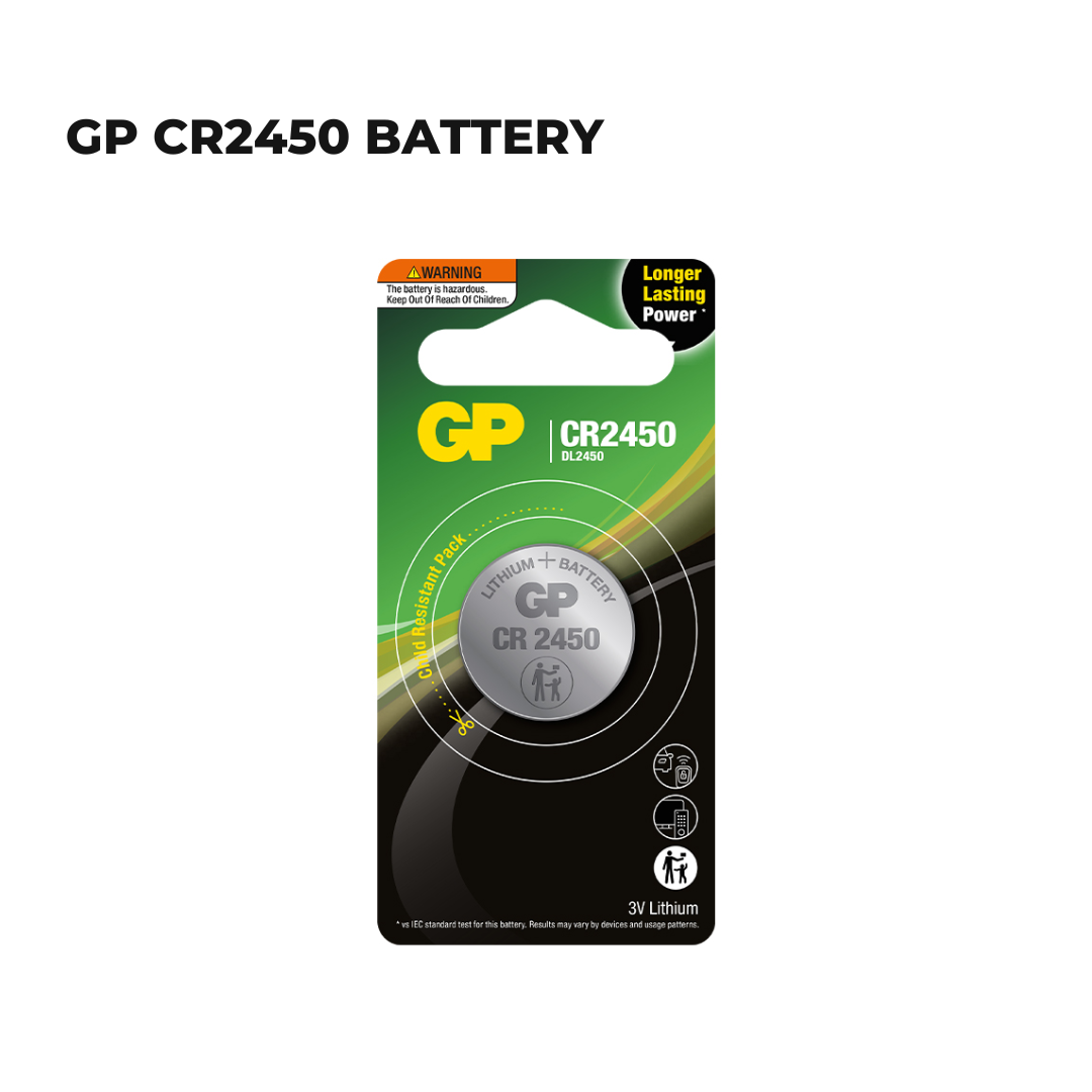 GP CR2450 Button Battery