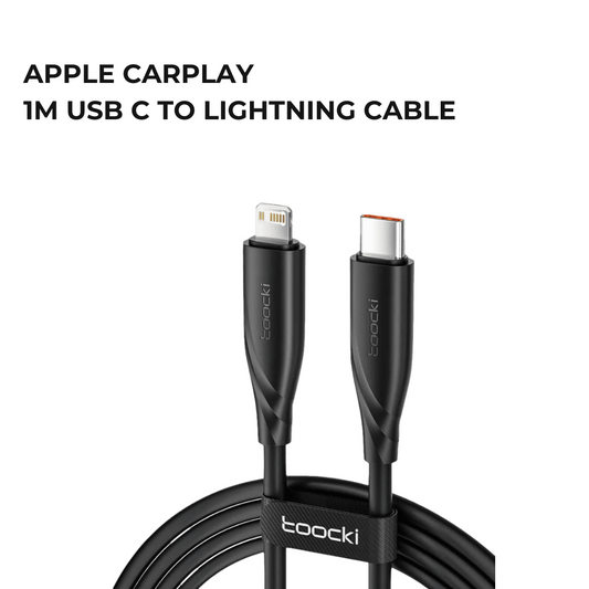 Charging Cable 1M - USB C to Lightning Cable - Apple Carplay