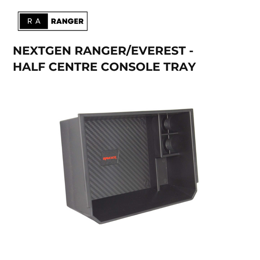 NextGen Ranger / Raptor / Everest Centre Console Storage Tray - Half Size