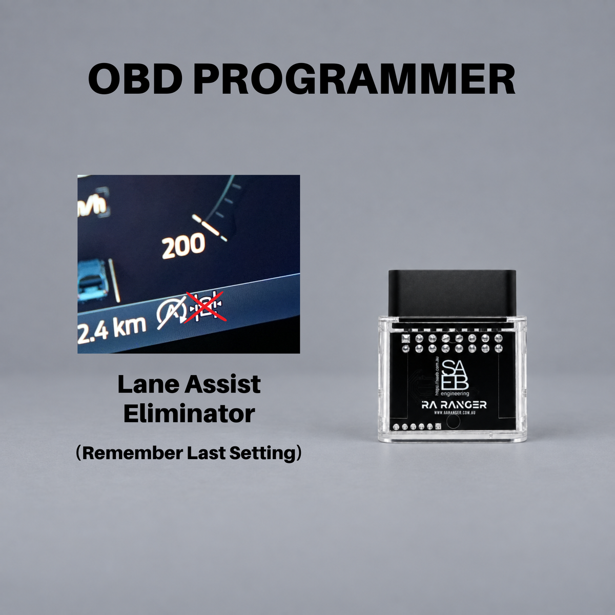 Lane Assist Eliminator Programmer - NextGen Ford Ranger, Raptor & Everest
