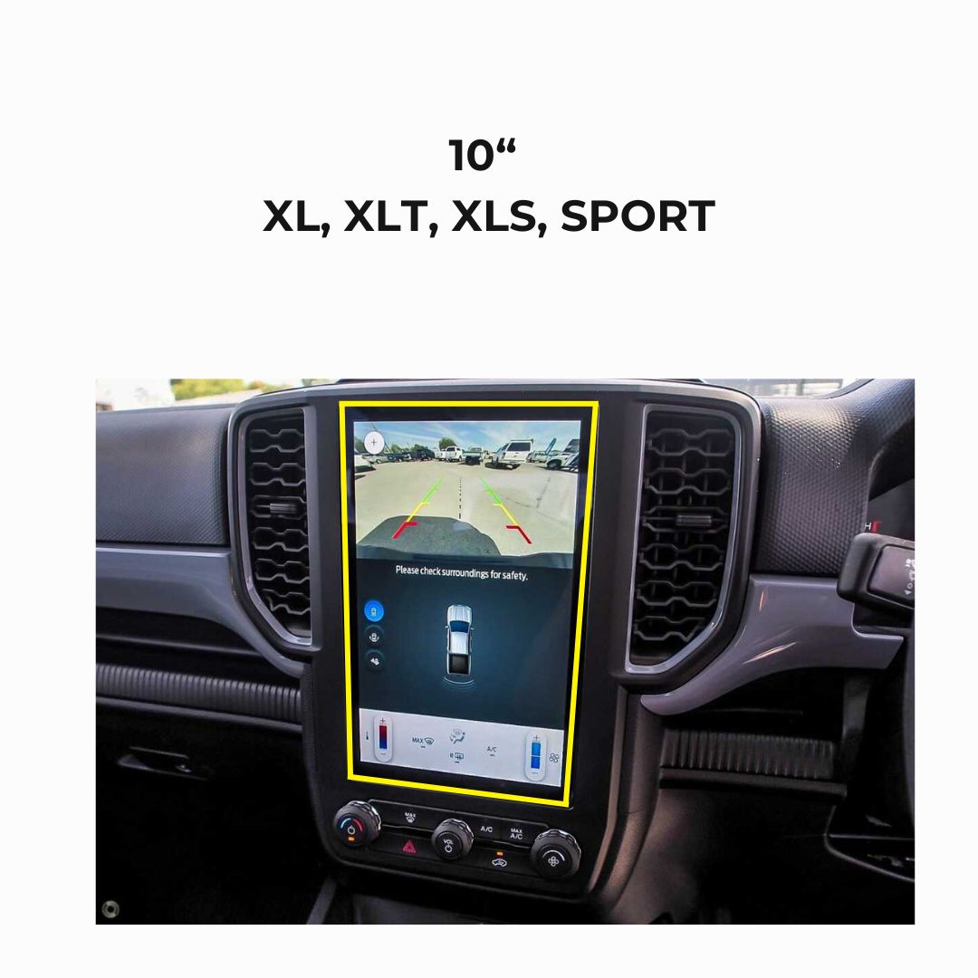 Tempered Glass Screen Protector for NextGen Ranger, Raptor & Everest Sync 4