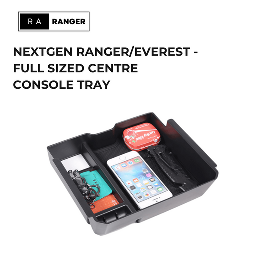 NextGen Ranger / Raptor / Everest - Full Sized Centre Console Storage Tray