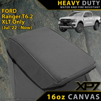 Ford Ranger T6.2 XLT Heavy Duty XP7 Canvas Console Lid (In Stock)