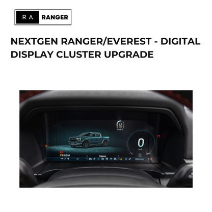 NextGen Ranger & Everest Full Digital Instrument Cluster Upgrade Kit