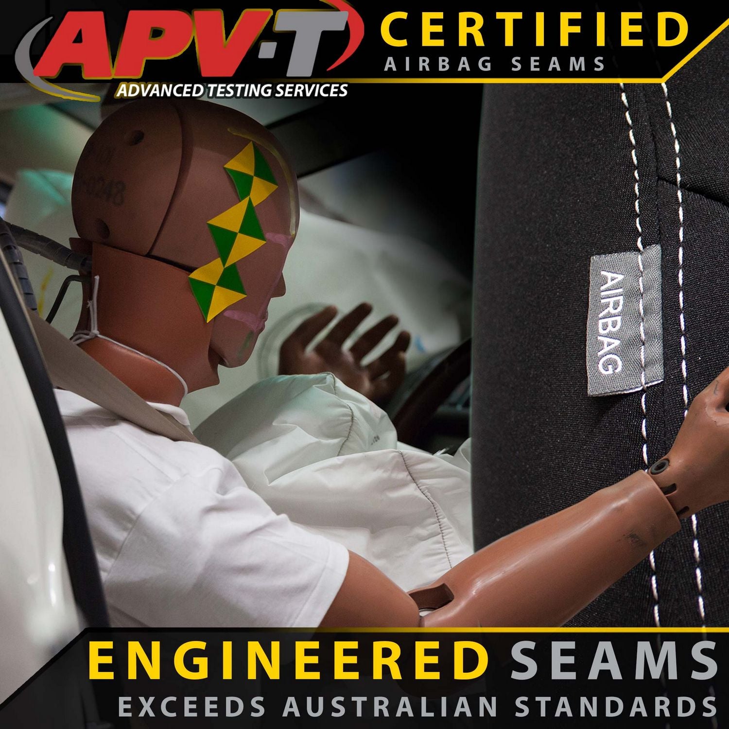 Ford Ranger T6.2 Wildtrak, Wildtrak X & Platinum Neoprene 2x Front Row Seat Covers (In Stock)