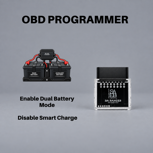 Enable Dual Battery Mode / Disable Smart Charge Programmer - NextGen Ranger, Raptor & Everest