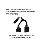 Roller Shutter Override - Next-Gen Ford Ranger, Raptor fitted with Factory Roller Shutter