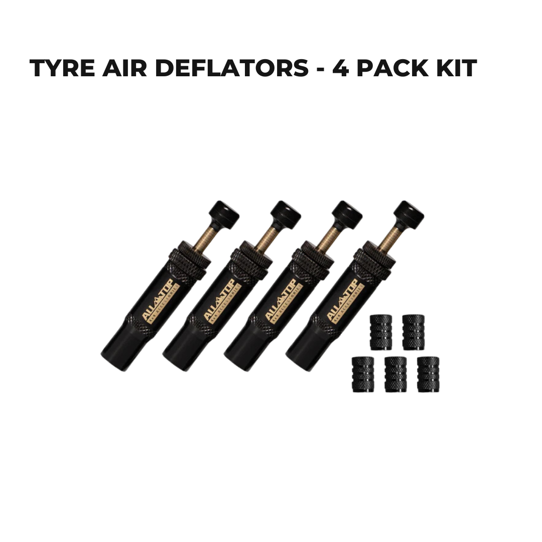 Tyre Air Deflators - Alltop - 4 Pack Kit