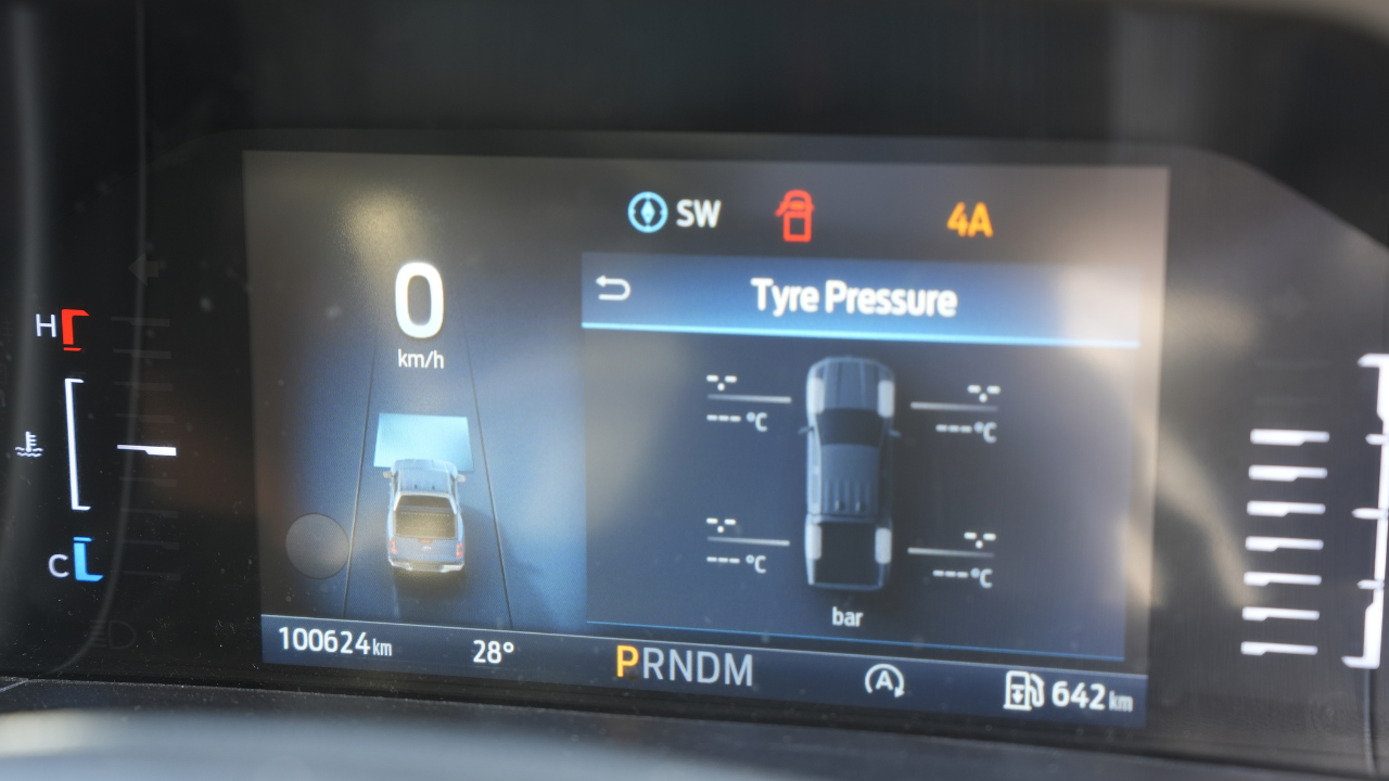 Tyre Temperature Display Programmer - NextGen Ford Ranger, Raptor & Everest